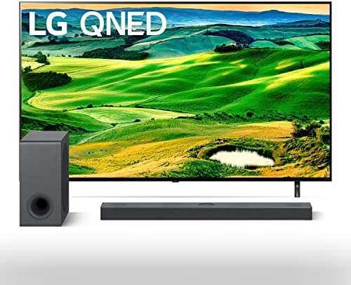 LG 50-es Osztály QNED80 Sorozat 4K Smart TV Alexa Beépített 50QNED80UQA S65Q 3.1 ch Magas Felbontású Audio Hang Sáv w/DTS Virtuális:X
