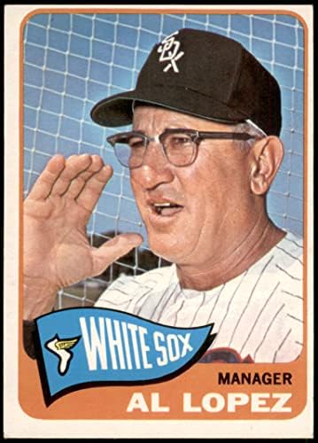 1965 Topps 414 Al Lopez Chicago White Sox (Baseball Kártya) VG/EX White Sox