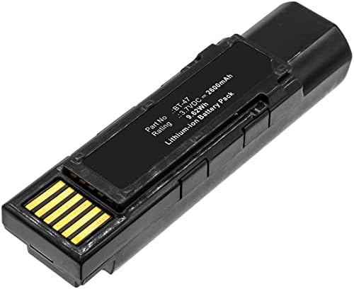 Szinergia Digitális Vonalkód olvasó Akkumulátor, Kompatibilis a Datalogic Griffmadár 4500 Barcode Scanner, (Li-ion 3,7 V,