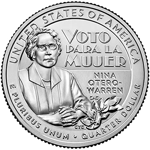 2022 D Bankroll 40 - Nina Oter-Warren, az Amerikai Nők Negyede Sorozat Uncirculated