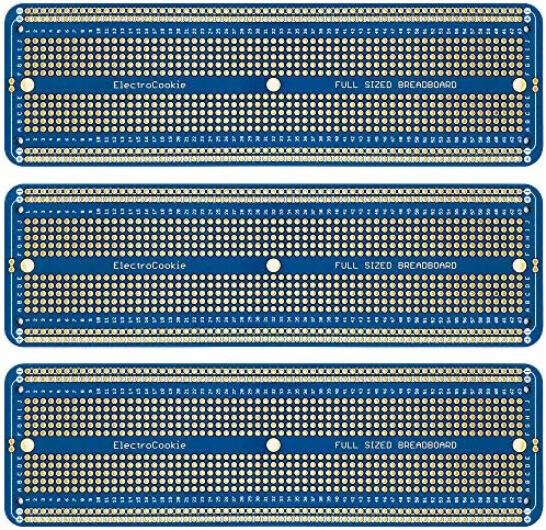 ElectroCookie PCB Prototípus Testület Nagy Solderable Breadboard az Elektronika Projektek Kompatibilis DIY Arduino Forrasztás