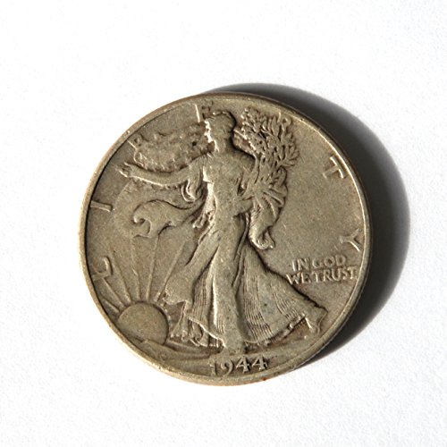 1944-ben Amerikai Egyesült Államok Séta a Szabadság (Ezüst .900) Philadelphia Menta 1 Fél Dollár Választás Nagyon Jó
