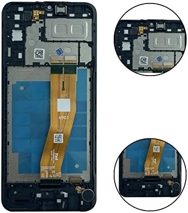 Ygpmoiki Samsung Galaxy A04e SM-A042M/DS A042M SM-A042F A042F LCD Kijelző érintőképernyő Digitalizáló Közgyűlés a Keret Csere