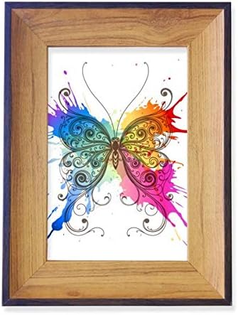 DIYthinker Tinta-Festmény Stílus, Mint A Pillangó Képkeret Kiállítás Kijelző Art Asztali Festmény