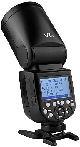 Godox V1-N Li-a TTL-Kamera Kerek Flash Speedlight Kompatibilis a Nikon
