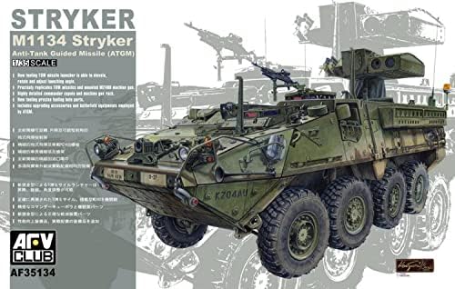 Alternatív üzemanyag ok Club Modellek 1/35 M1134 Stryker Irányított páncéltörő Rakéta Jármű
