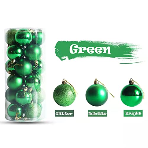 2023 Boldog Új Évet Karácsonyfa Labdát Dekoráció (Zöld)