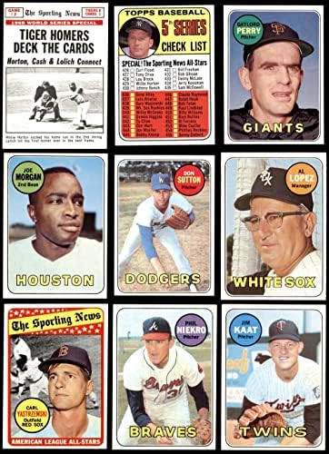 1969 Topps Baseball Teljes Készlet (Baseball Szett) NM+