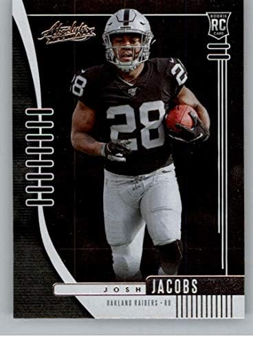 2019 Abszolút 124 Josh Jacobs RC Újonc Oakland Raiders NFL Labdarúgó-Trading Card