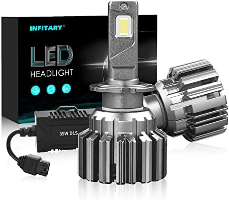 INFITARY D1S LED Fényszóró Izzók Canbus Hiba Ingyenes H11/H8/H9 LED Fényszóró Izzó Mini 110W Canbus