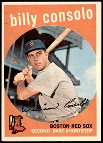 1959 Topps 112 Billy Consolo Boston Red Sox (Baseball Kártya) EX Red Sox