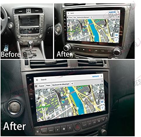 Bestycar Android 10 fejegység Autó Hifi Rádió alkalmas Lexus IS250 IS200 IS220 IS300 2006-2012 GPS Navigációs Multimédia-Lejátszó a 10,1