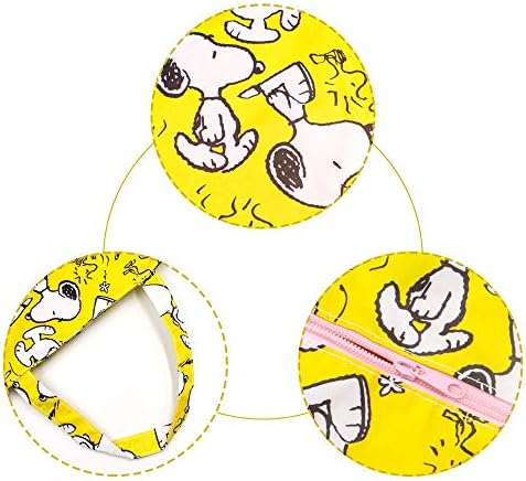 FINEX rajzfilmfigurák Vízálló PVC Téglalap alakú Vinni Táskát Cipel Több Elválasztó Kezeli a Cipzár Bezárása