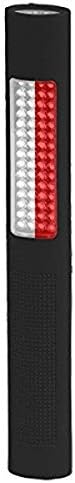 Gumibot NSP-1172 LED Biztonsági Fény & Zseblámpa - Fehér & Vörös Öntött,Fekete