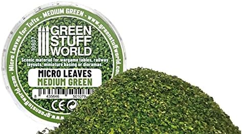 A zöld Cucc Világ– Micro Levelek - Közepes Zöld Keverjük Terep 10607