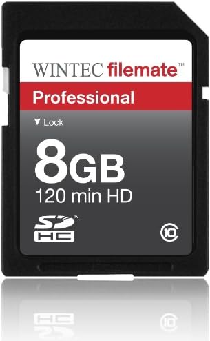 8GB Class 10 SDHC Csapat Nagy Sebességű Memóriakártya 20MB/Sec. Leggyorsabb Kártya a Piacon a Panasonic Videokamera SDR-SW20R SDR-SW20S. Szabad