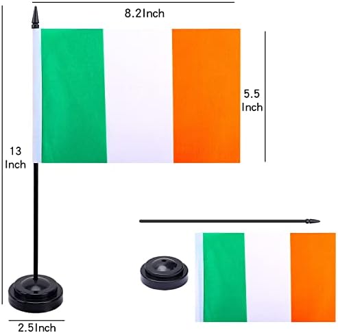 FWIW Írország az Ír Zászló Ír Táblázat Zászló Kis Mini Írország Irodai asztali Zászlók A talpat,a Szent Patrik Nap Fesztivál Események