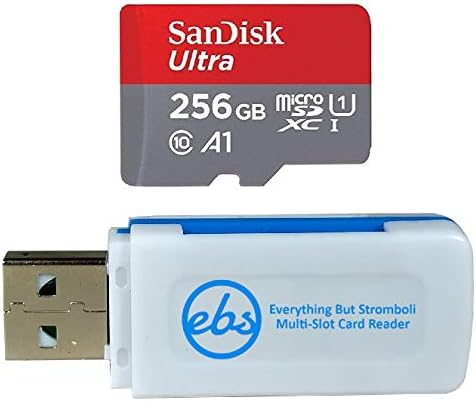 SanDisk Ultra 256 gb-os Micro SDXC-memóriakártyát Víz alatti Kamera Működik, a Kodak ORBIT360 Kamera (SDSQUA4-256G-GN6MN) Csomag