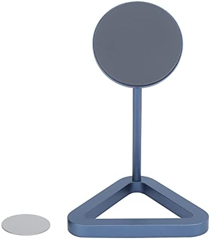 Mágneses Asztali Okostelefon Állni, 360 fokban elforgatható Gumi Védelem Pad Alumínium Ötvözet Élő Streaming Önarckép
