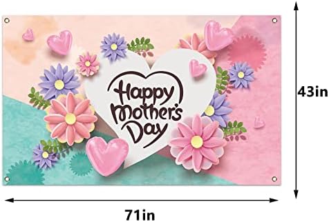 Boldog anyák napját Hátteret, Boldog anyák napját Banner Anyák Napja Parti Dekoráció Anyák Napja Dekoráció, felszerelések házi Buli