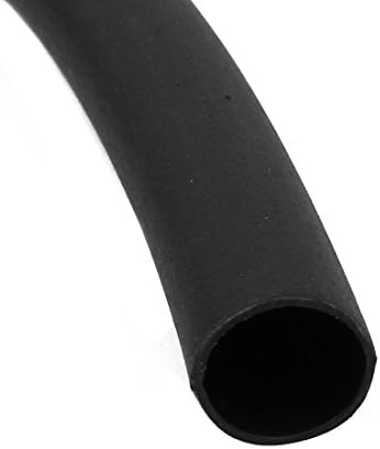 Aexit 5M 7.9 mm-es Villamos berendezés Belső Átm Poliolefin Anti-korróziós Cső Fekete Fülhallgató Drót
