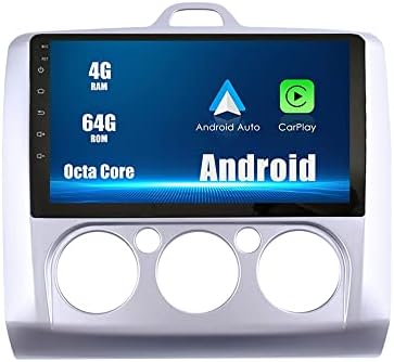 Android 10 Autoradio Autós Navigációs Sztereó Multimédia Lejátszó, GPS, Rádió, 2.5 D érintőképernyő forFORD Focus 2004-2011 MT