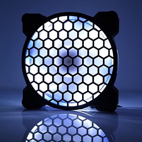 Ihletett Lézer Design, Egyedi Akril Honeycomb Számítógép Ventilátor, Grill 200mm