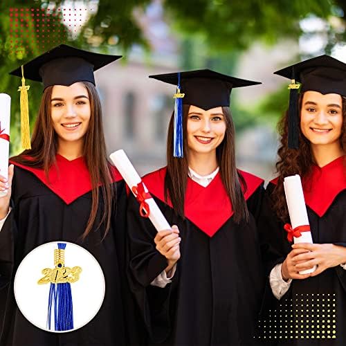 2 Db 2023 Érettségi Bojt Egyetemi Diploma Tartozékok 2023 Klasszikus Tassel Tartozékok Érettségi Kap Tassel a Ballagási Ünnepségek