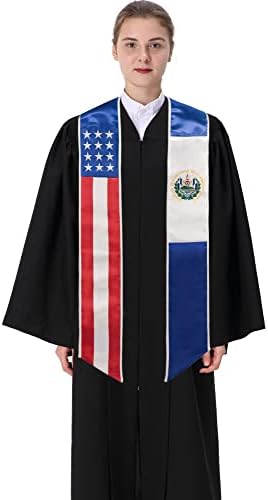 GraduationMall Ország Zászló Érettségi Ellopta Hímzés Szárny Tanulmány Fedélzetén a Nemzetközi Diákok