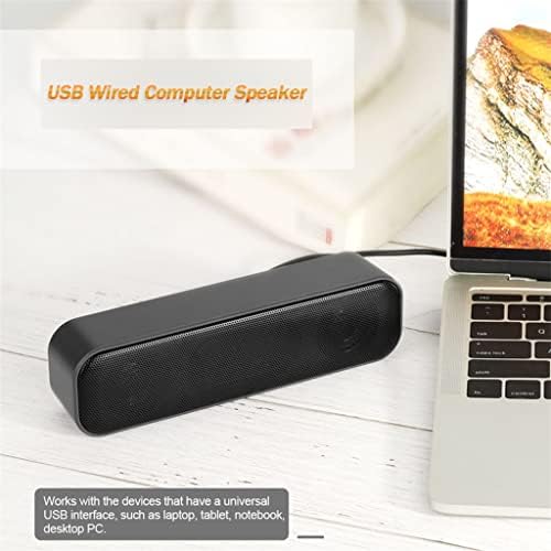 WSSBK Számítógépes USB-Hangszórók 3Wx2 Mélysugárzók Soundbar Asztali Hangszóró USB Powered Mini Vezetékes Soundbar a TV Asztali Számítógép