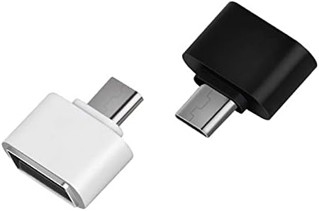 USB-C Női USB 3.0 Férfi Adapter (2Pack) Kompatibilis A ZTE Z971 Multi használható konvertáló hozzá Funkciók, mint Például a Billentyűzet,pendrive,egér,stb.(Fekete)