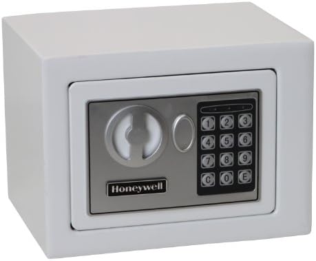 Honeywell Széfek & Ajtó Zárak 5005 Acél Biztonsági Biztonságos Digitális Zár, 0.17-köbláb, Fehér