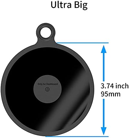 OQTIQ Öntapadó Öntapadó 3M Pad 95mm (3.7) Pad Műszerfalra Szerelhető Lemez tapadókorong Telefon Mount [2 Csomag] Tom-Tom Garmin