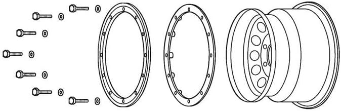 Speedway Motors 15 Hüvelykes Hegesztés-A Beadlock Gyűrű, Belső Gyűrű Csak, 3/16 Gyűrű Vastagsága, 1-1/4 Gyűrű Szélessége, magában Foglalja
