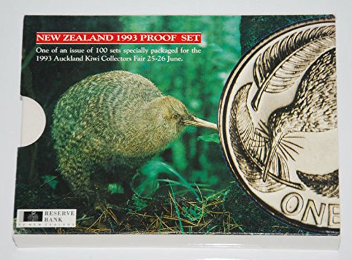 NZ 1993 Éves Bizonyíték Érme Set - Kingfisher [Érme Valós Probléma] Uncirculated