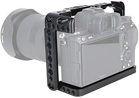 NICEYRIG Kamera Ketrec Készlet Sony A7Riii/ A7iii/ A7Sii/ A7Rii/ A7ii/ A9, Kábel Zár, Bilincs M6-os Menettel Rozetta