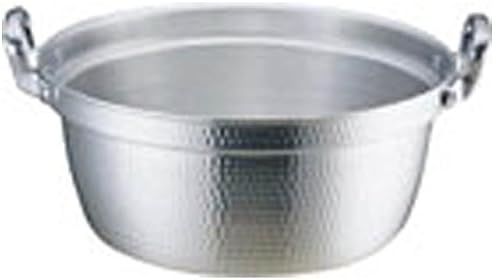 Akao Alumínium NEM AEV02060 Pot Kalapált Kör, 23.6 inch (60 cm), Alumínium Ötvözet, Fogantyú (Fröccsöntött Alumínium), Japán