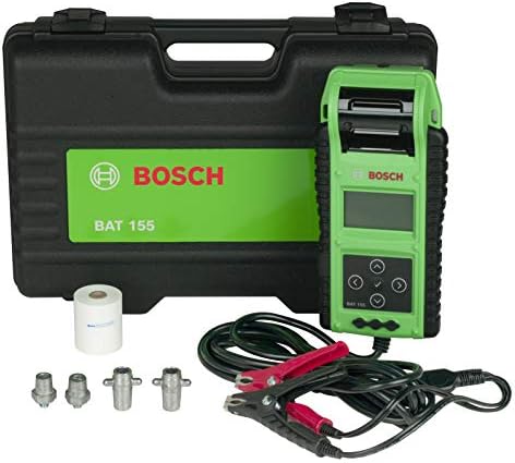 BOSCH BAT155 nagy teljesítményű Akkumulátor Teszter Integrált Nyomtató Használata, 6V, illetve 12V-os Akkumulátorok 12V illetve 24V-os