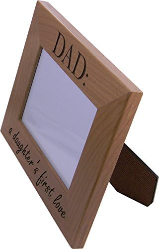 Apa: Egy Lánya, az Első Szerelem 4x6 Inch Fa Képkeret - Nagy Ajándék az apák Napja Születésnapi az Apa, Nagyapa, Apa Férje