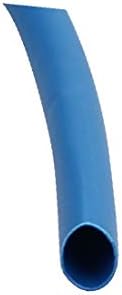 X-mosás ragályos Hő Zsugorodó Cső 4 mm, Belső Átm Kék Drótot Tekerd Kábel Hüvely 5 Méter Hosszú(Tubo termoretráctil 4 mm-es, de