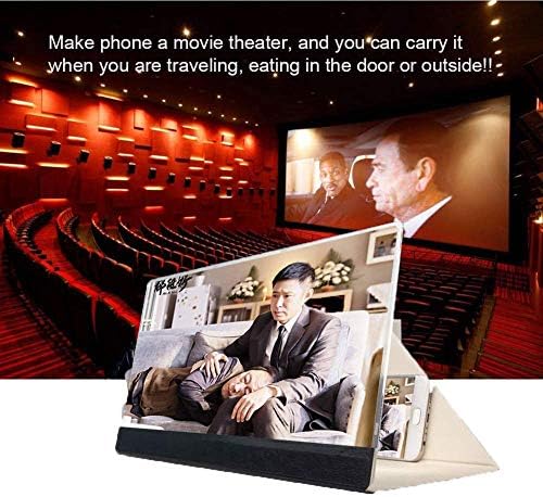 SJYDQ 3D Képernyő Nagyító, 2019 Korszerűsített mobiltelefon, a Képernyő nagyító alatt a Videót Film Erősítő Jogosultja Álljon Okos