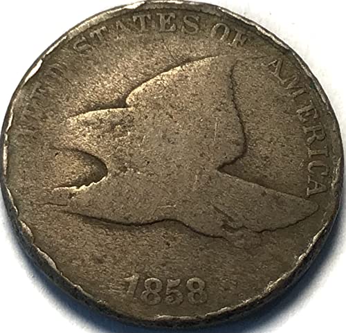 1858 P Repülő Sas Cent Nagy Betűkkel Penny Eladó Jó