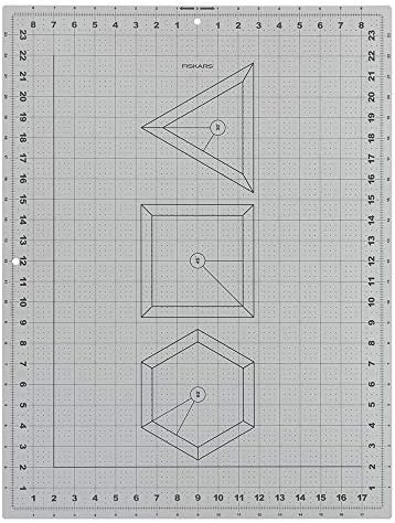 Fiskars Kézműves Vágás Mat – DIY (18. x. 24.), 18x24, Szürke