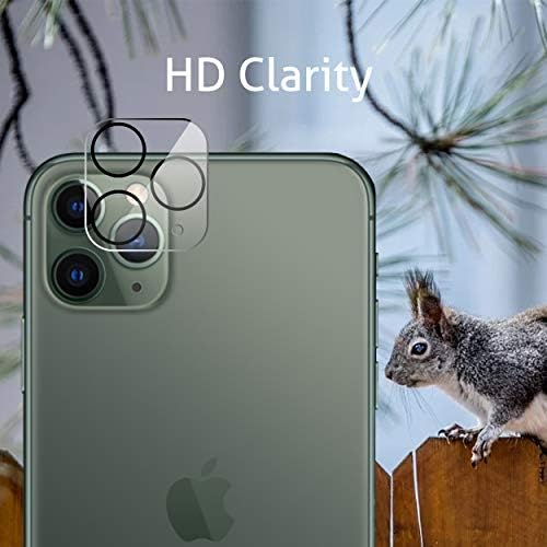 Ailun 2 Csomag képernyővédő fólia iPhone 11 Pro[5.8 hüvelyk] + 2 Csomag Kamera Lencséjét Védő,Edzett Üveg Film,[9H Keménység] - HD
