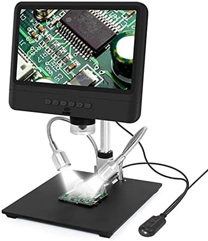 DLOETT 8.5 Hüvelyk Mikroszkóp 1080P Állítható LCD Kijelző Mikroszkóp Forrasztás Ipari Karbantartás