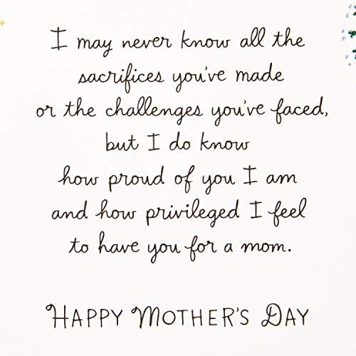 Hallmark Anyák Napja Kártya Anya (Az Élet Formálta Az Életem)