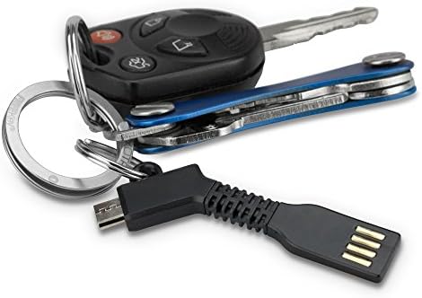 BoxWave Kábel Kompatibilis a Samsung Galaxy J7 (Kábel által BoxWave) - Micro USB Kulcstartó Töltő, kulcstartó Micro USB Kábel