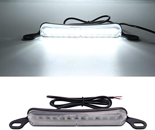 jeseny Csomag-1-es Autó LED Rendszámtábla Fény, Univerzális LED-es menetjelző Hátrameneti Lámpa Cseréje a Pótkocsi Teherautó, Autó (Fehér)