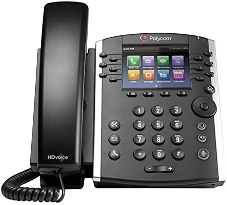 Polycom 2200-46157-025 VVX 400 IP Üzleti PoE Telefon (Tápegység nem Tartozék)
