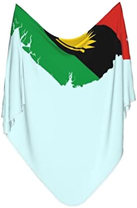 Biafra Zászló Baba Takaró Fogadó Takarót a Csecsemő, Újszülött Pelenkát Fedezze Pakolás